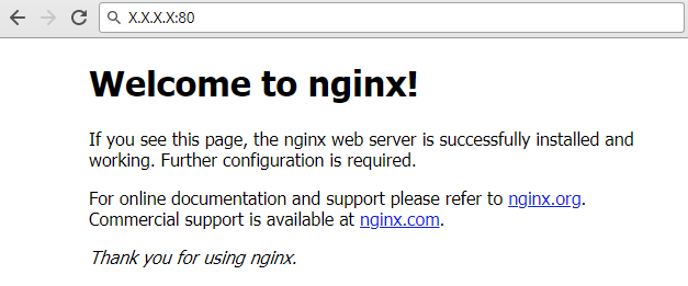 Welcome to Nginx