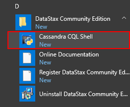 Cassandra CQL Shell