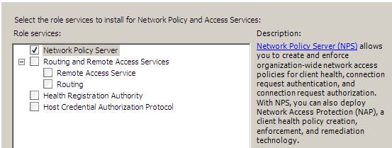 Network Policy Server