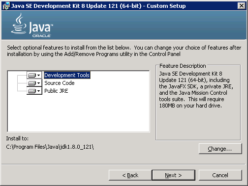 jdk setup