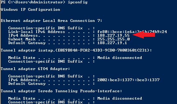 ipv4 address